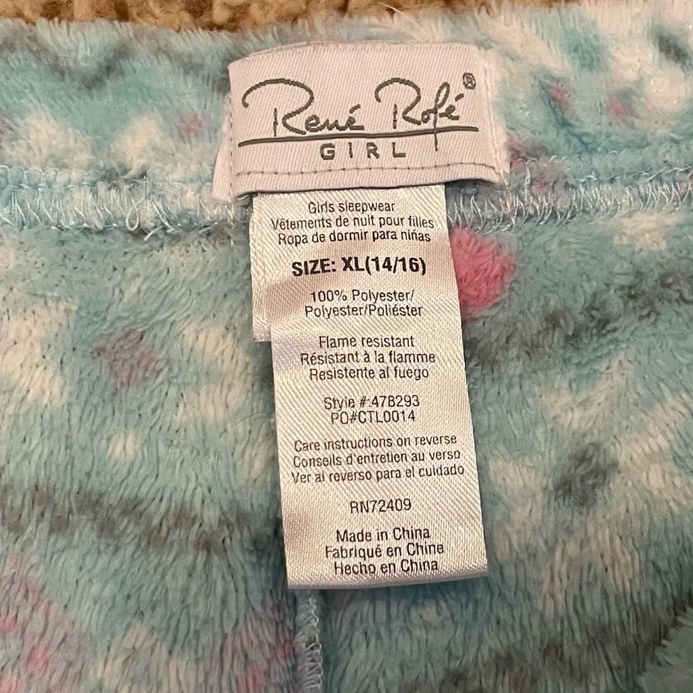 Rene Rofe Pajama Pants Girls Size XL (14/16)